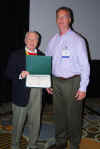 Thur-HostAward-ESmith,CSweetzer.JPG (192640 bytes)
