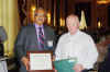 TuesAwardsLunch-TF-DVP_GridTRs-HShertukde,ALevin.JPG (496976 bytes)